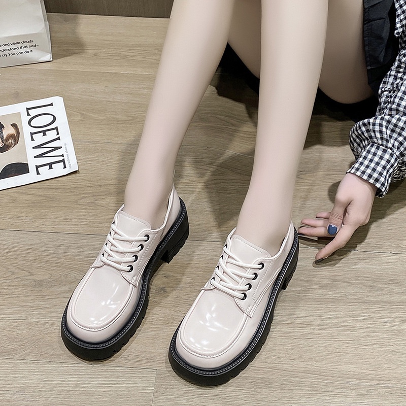 [DUNIA FASHION] Sepatu Docmart / Sepatu Loafers Wanita / Sepatu Wanita Mary Janes Import Premium Quality DF 604