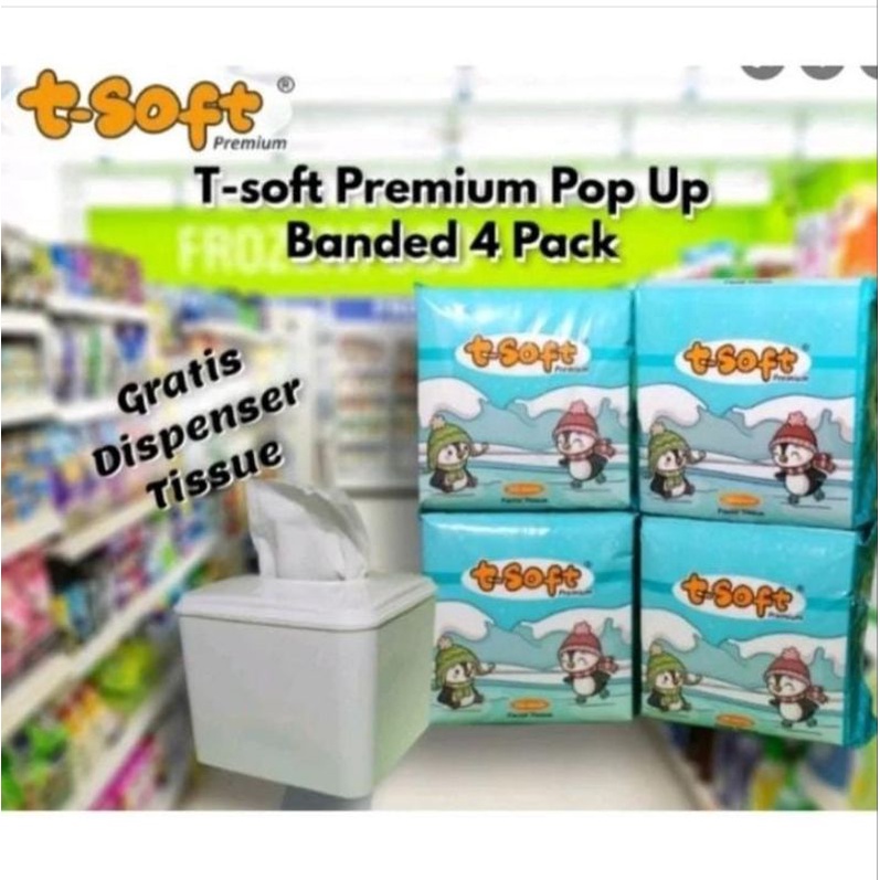 TISU T-SOFT POP UP (200SHET ISI4)