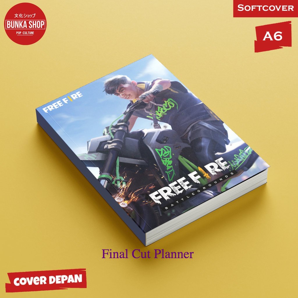 

Pocket Note Free Fire Shirou Softcover A6 Buku Tulis Catatan Notes Agenda Planner Jurnal planner