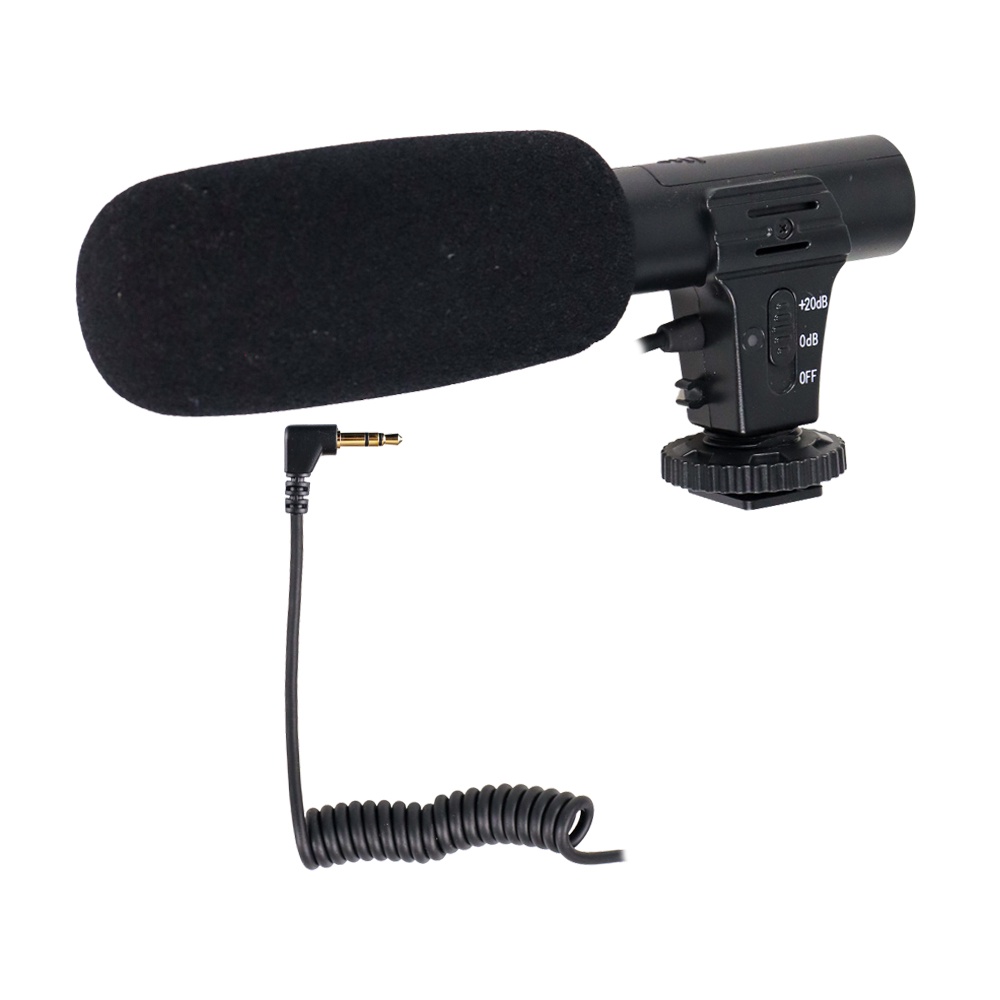 Microphone untuk DSLR - MIC-05 - OMCSCKBK Black