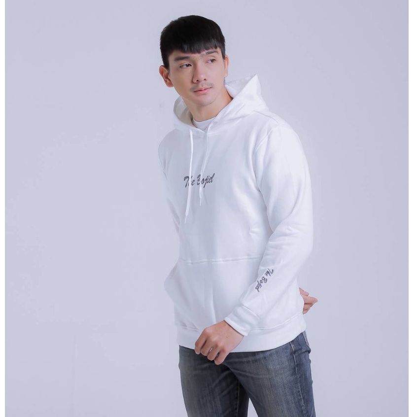 Switer Pria / Sweater Hoodie Terlaris / Hoodie Pria / Switer Bordir The Bojiel / Sweater putih