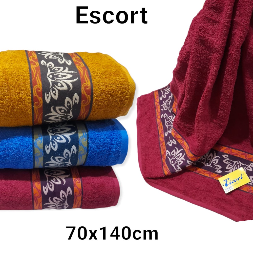 JH Handuk Shella Escort Uk 70 x 135 by Lenuta Grade A Termurah