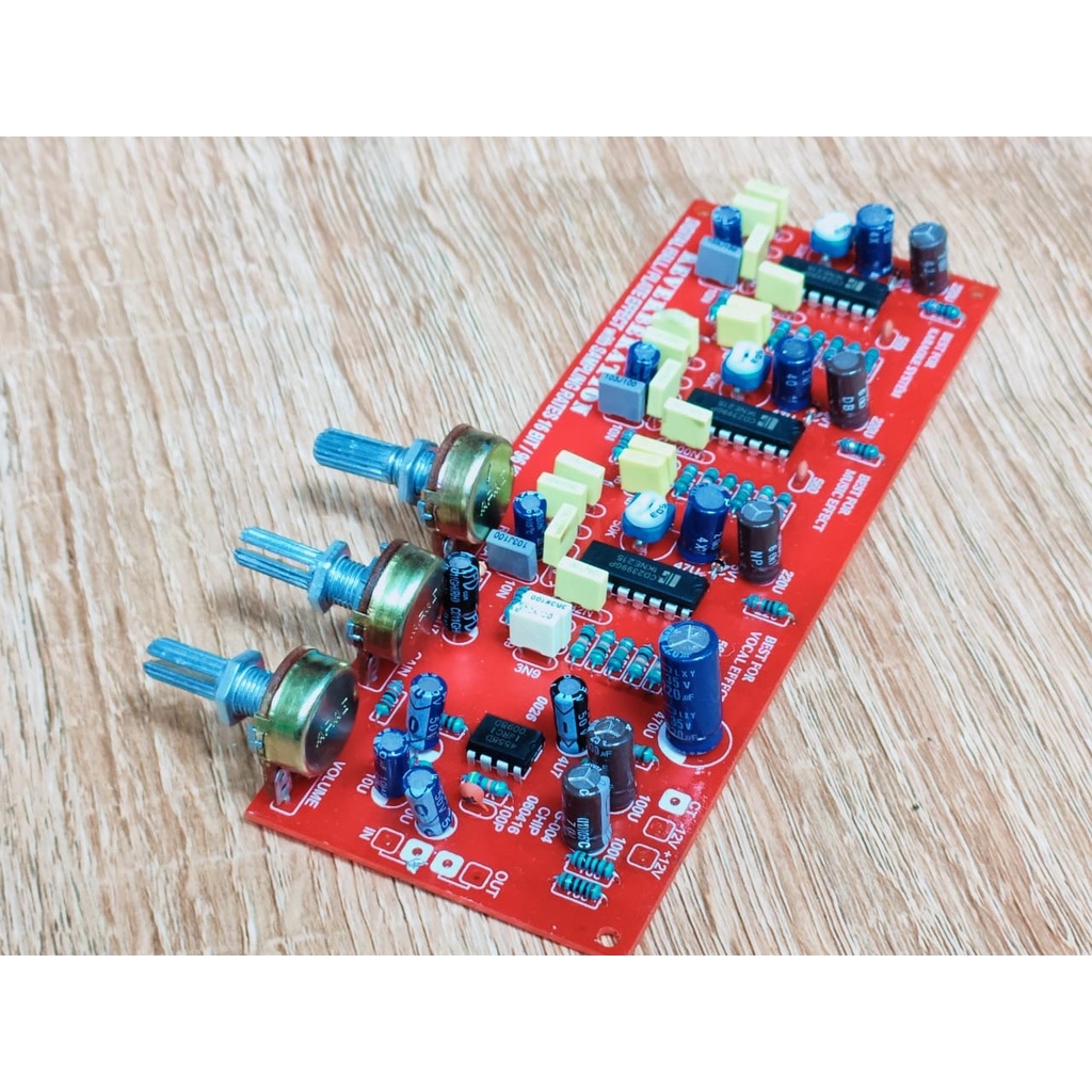 Kit ECHO Reverb 3 IC PT2399 Suara Nyeees