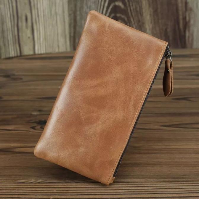 Dompet Hp Wanita Kulit Asli - Tas Clutch Pria Wanita - Dompet Kartu