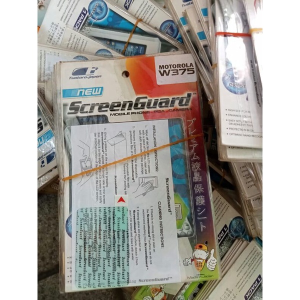 Screen guard Anti gores layar motorola w375