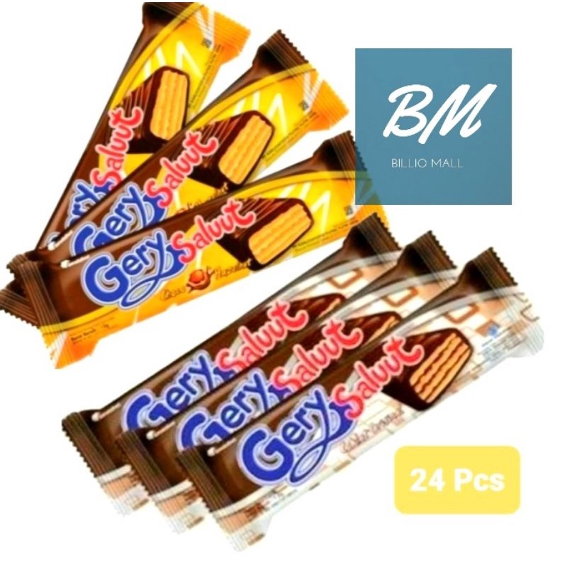 

Gery Saluut Wafer isi 24 pcs / Gery Saluut Wafer Coklat 24 x 7.5gr / Gery Saluut Wafer Choco Hazelnut 24 x 7.5 gr