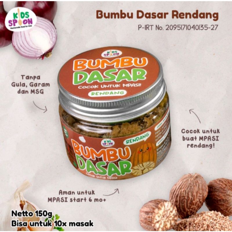 BUMBU DASAR RENDANG KIDS SPOON