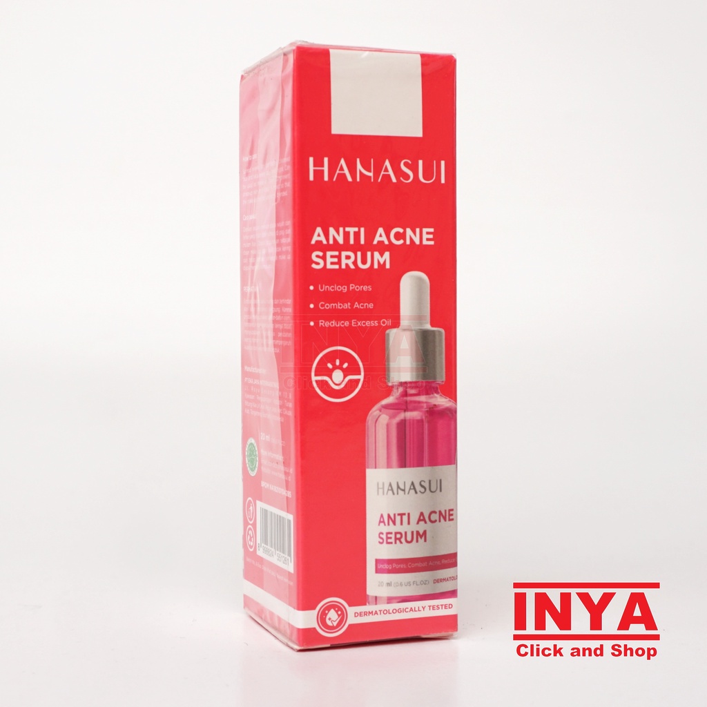 HANASUI ANTI ACNE SERUM 20ml - PINK - Serum Wajah