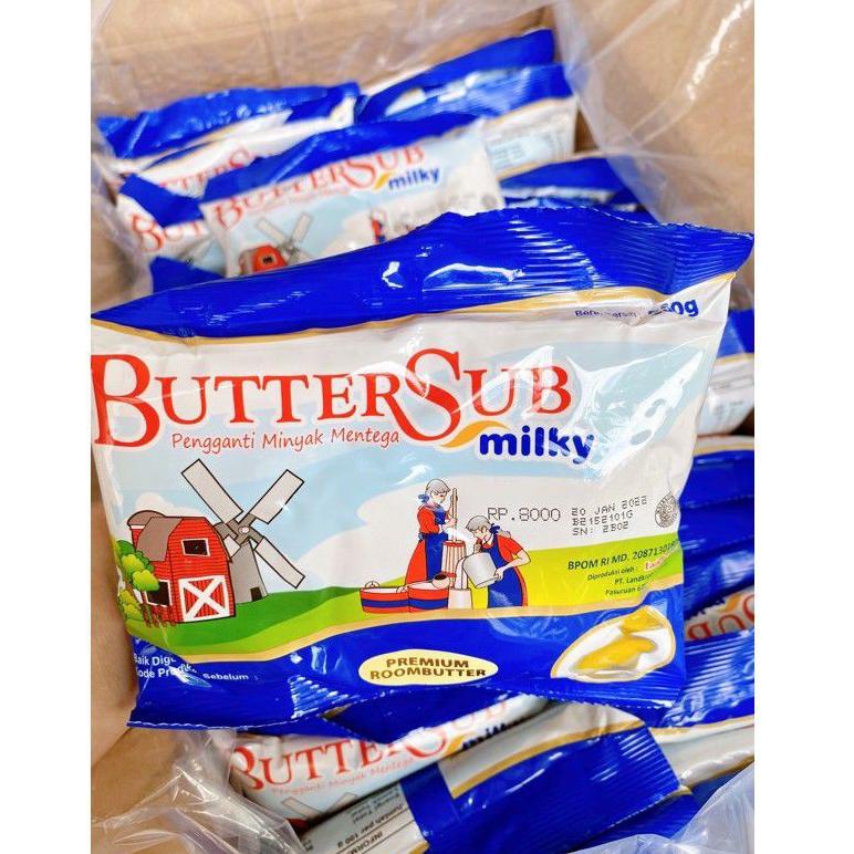 

[PRODUK 6BKKG] butter sub milky landkrone PREMIUM butter 250 gram MLH