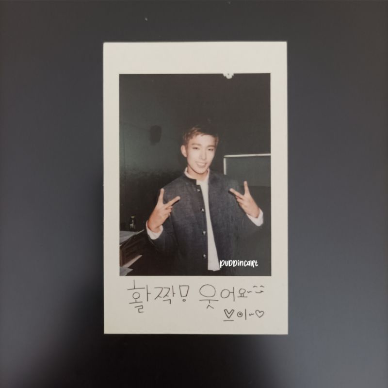 Official Photocard Seventeen DK Boys Be (Seek Ver.)