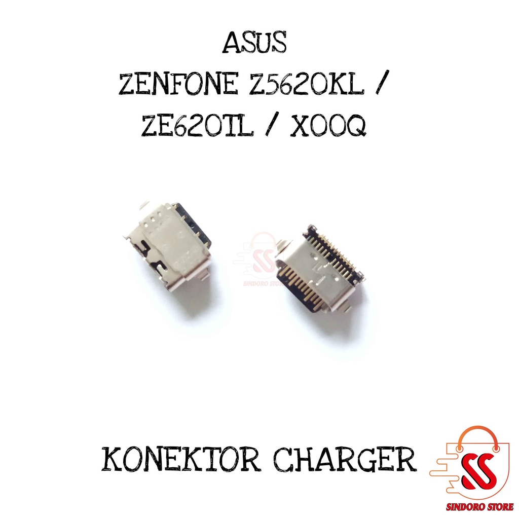 Konektor Charger Asus Zenfone 5 2018 5Z ZS620KL ZE620KL X00QD Z01RD Usb Cas Plug In Con Tc Only