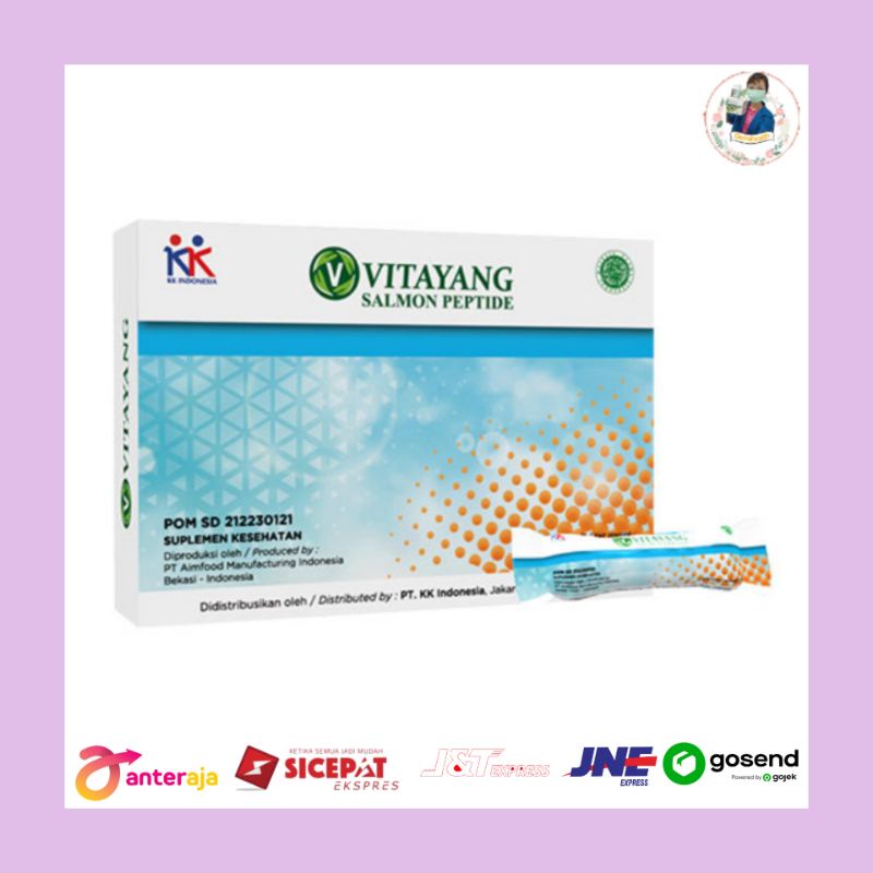 Vitayang SOP (Salmon Ovary Peptide) Sertifikasi Jepang suplemen kecantikan dan kesehatan