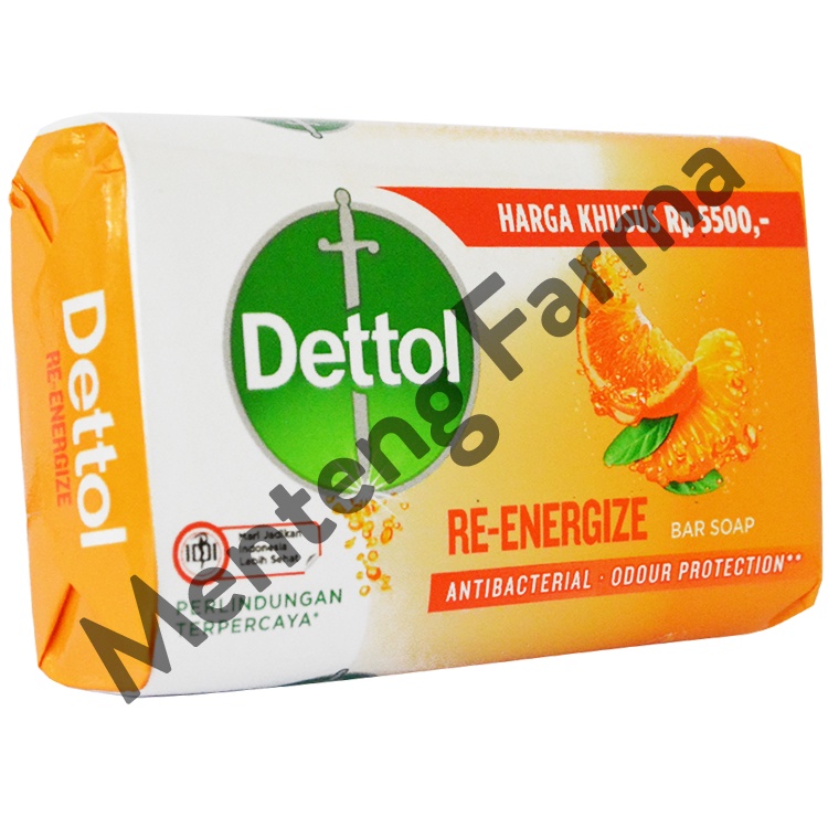 Sabun Mandi Batang Dettol Profresh Re-Energize 105 gram