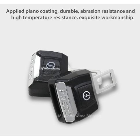 colokan safety belt/ Seatbelt logo Honda /Safety Belt logo Honda