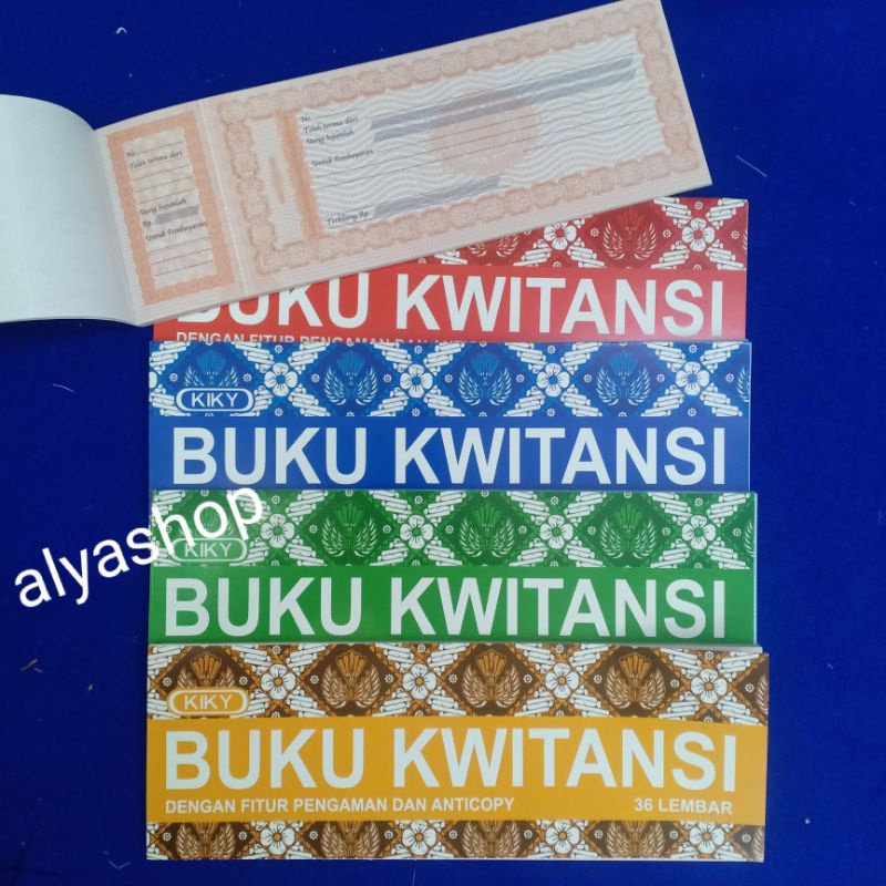 Buku Kwitansi Mini isi 36 Lembar