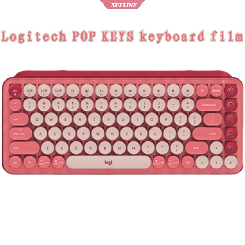 Logitech POP Key TTC skin cover Pelindung keyboard Mekanikal Bahan Silikon (ZXL)