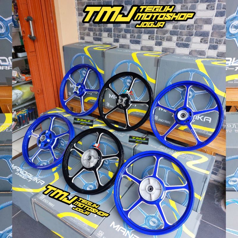 VELG VELK POWER MANDALIKA DOBLE DISC MODEL ENKEI PNP NINJA R NINJA SS NINJA RR 150 SATRIA 2TAK NEW N