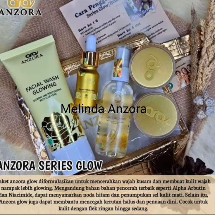 GRATIS ONGKIR Anzora Skin Care Glow Series/GRATIS HADIAH (ART. 8777)