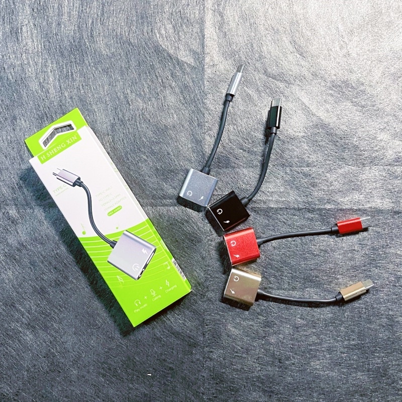 【CB016】KABEL SPLITTER TIPEC UNTUK CHARGER+MUSIK/TLP
