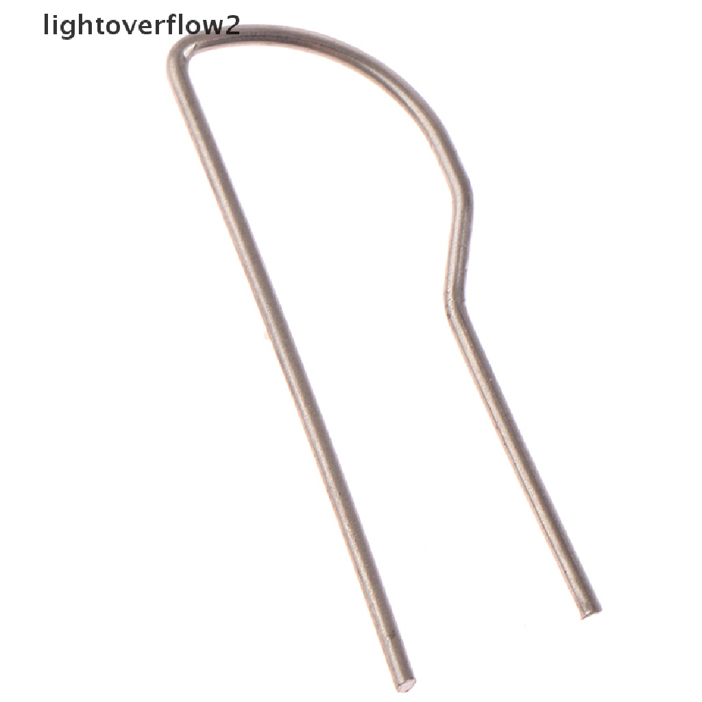 (lightoverflow2) 10pcs Tip Kawat Solder Pyrography Pengganti Bahan Besi (ID)