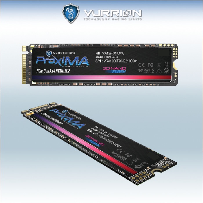 SSD VURRION PROXIMA M.2 NVME 128GB / SSD NVME 128GB