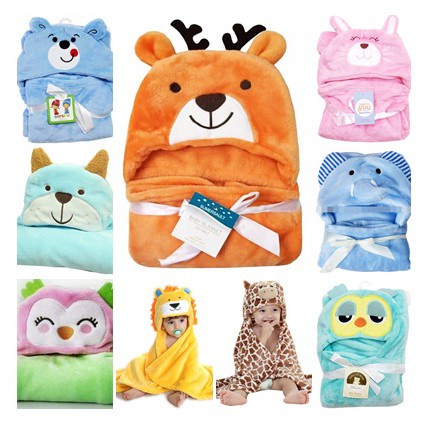 SELIMUT BAYI ANAK MURAH SELIMUT DOUBLE FLEECE / BONEKA BLANKET SELIMUT BULU KADO BAYI A1B2C3