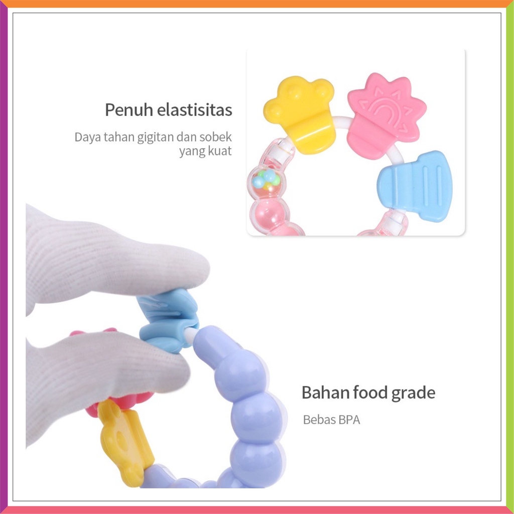 ❤ Fashionbabies ❤ GIGITAN BAYI / RATTLE THEETER / MAINAN BAYI GIGITAN GELANG