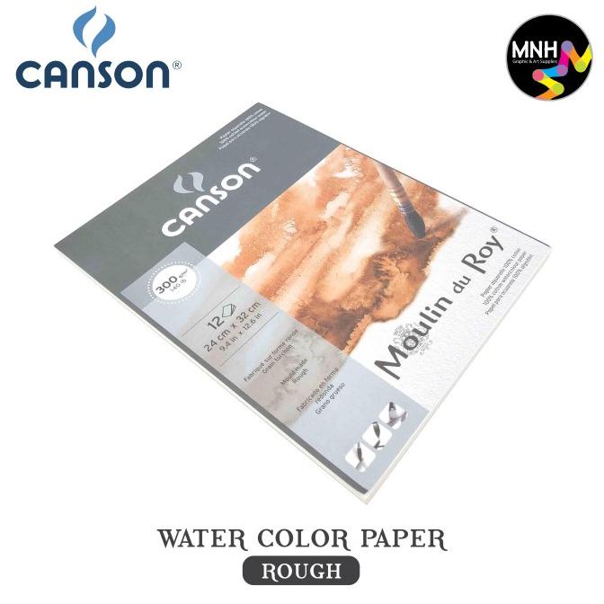 

BEST SALES CANSON MOULIN DU ROY 12S 24X32 ROUGH 300G STOK TERBATAS
