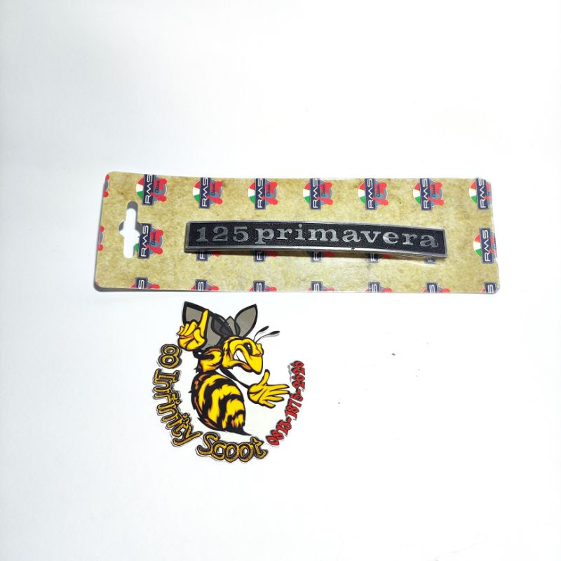 Emblem Belakang Vespa Primavera - Original RMS