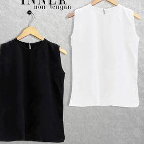 (BISA COD) Inner Tanpa Lengan Sleeveless / Inner Pendek / Inner Terbaru / Inner Kaos Pendek / Inner 