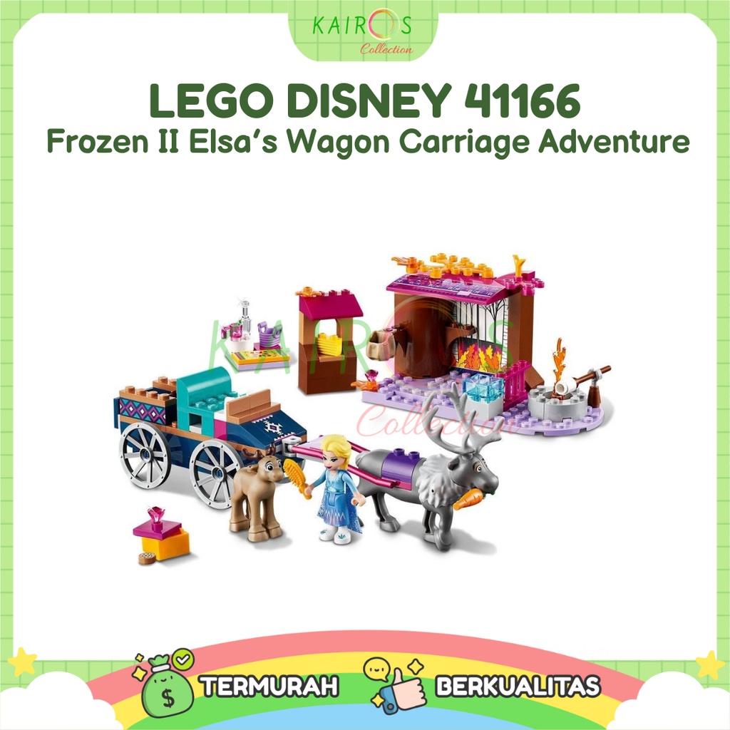 LEGO Disney Frozen II Elsa’s Wagon Carriage Adventure 41166