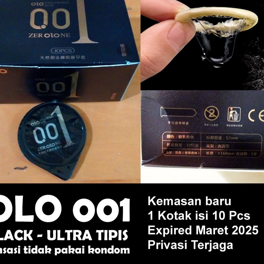 BAYAR DITEMPAT✔️KONDOM OLO - PAKET FULL - 3 BOX (30 PCS) TERHEMAT|SQ8