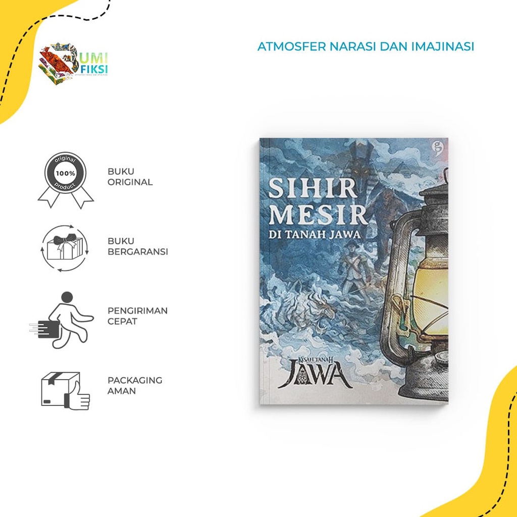 BUKU BACAAN NOVEL HOROR |  SIHIR MESIR DI TANAH JAWA BY kisah tanah jawa GAGASMEDIA -  BUMIFIKSI