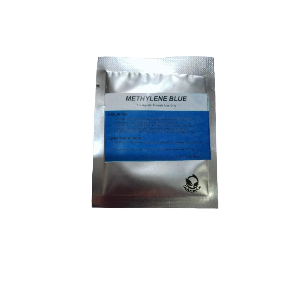 Methylene Blue Bubuk Serbuk Meteline Blue Bubuk Serbuk Obat ikan Ampuh Original
