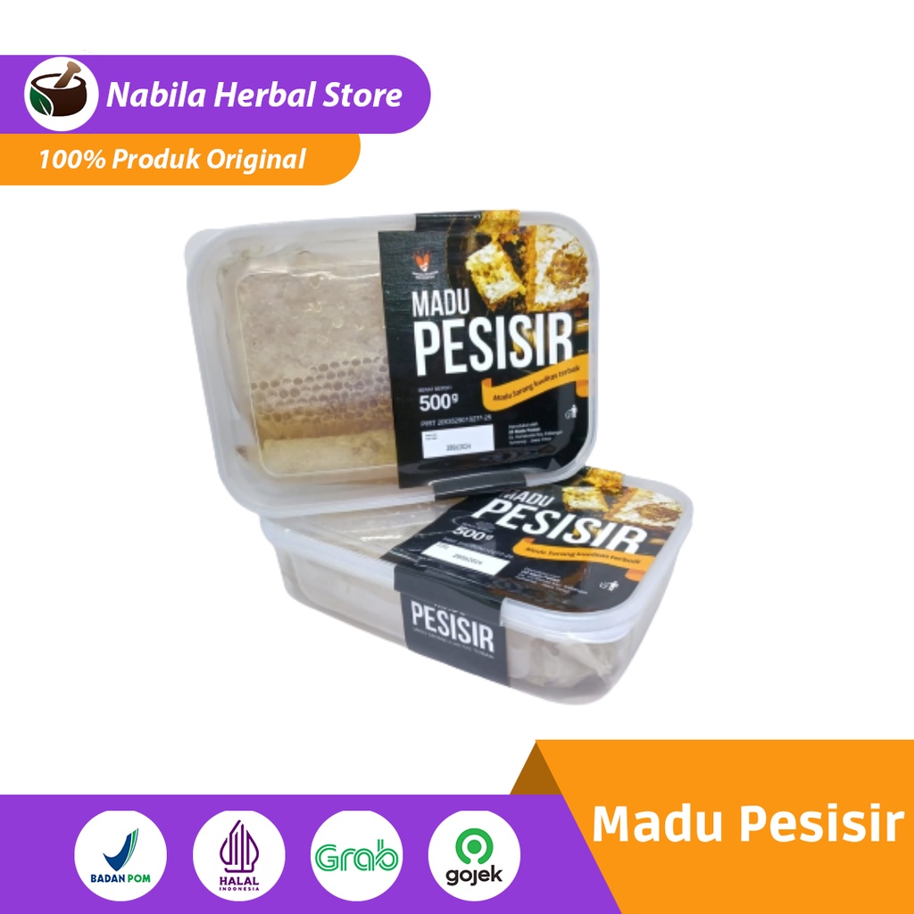 

MADU PESISIR | Madu Sarang Lebah Asli - Kemasan 500 Gram