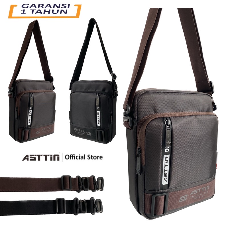 Tas Sling Bag New 336 - Tas Premium Asttin - Tas Slempang - Tas Kantor - Tas Original Asttin - Tas punggung