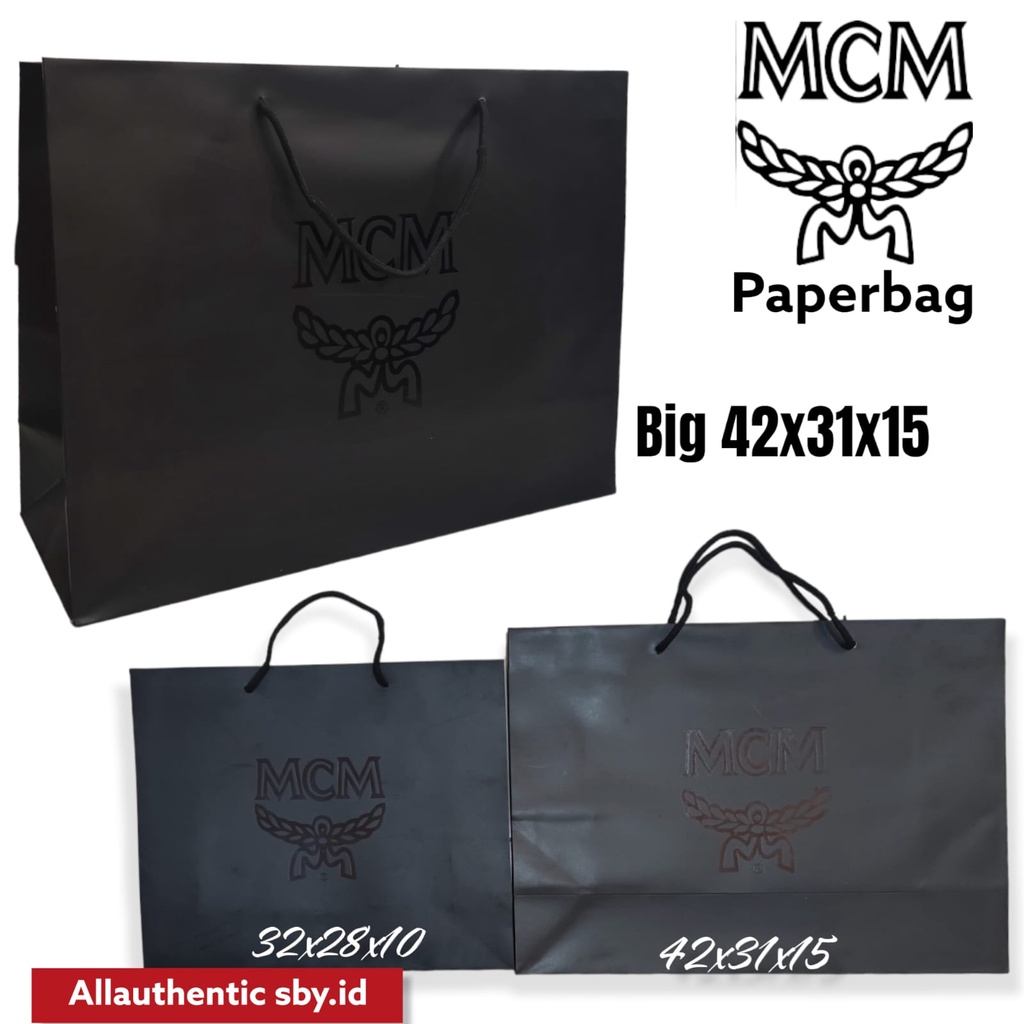 

PAPERBAG MCM BIG