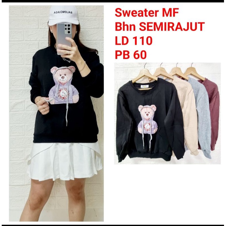 ATASAN IMPORT SEMI RAJUT PREMIUM BY MF