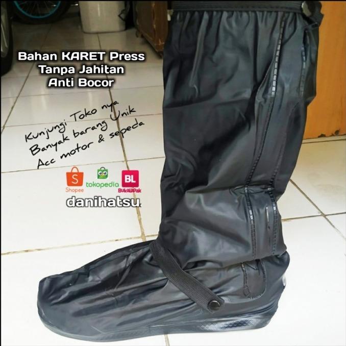 Cover Jas Hujan Sepatu Karet Anti Air Size No 40 41 42 43 44 45 46 47