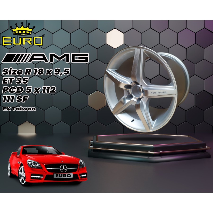 velg mobil Rep. AMG R18x9,5 ET 35 utk Mercedes W204, W212, [4 PCS ]