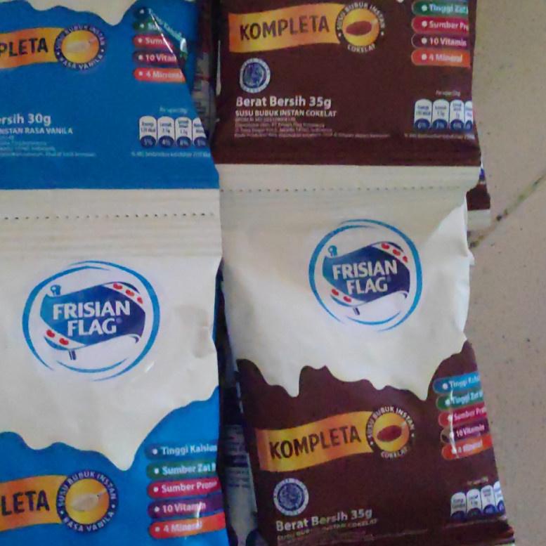 

✨New✨ Susu Bubuk Frisian Flag KOMPLETA Rasa Vanila Sachet 10 x 30 gr 
