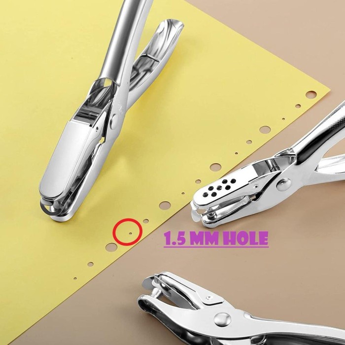 

Mantap Pembolong Hang Tag, Diameter 1.5 Mm. One Hole Punch/Perforator Murah