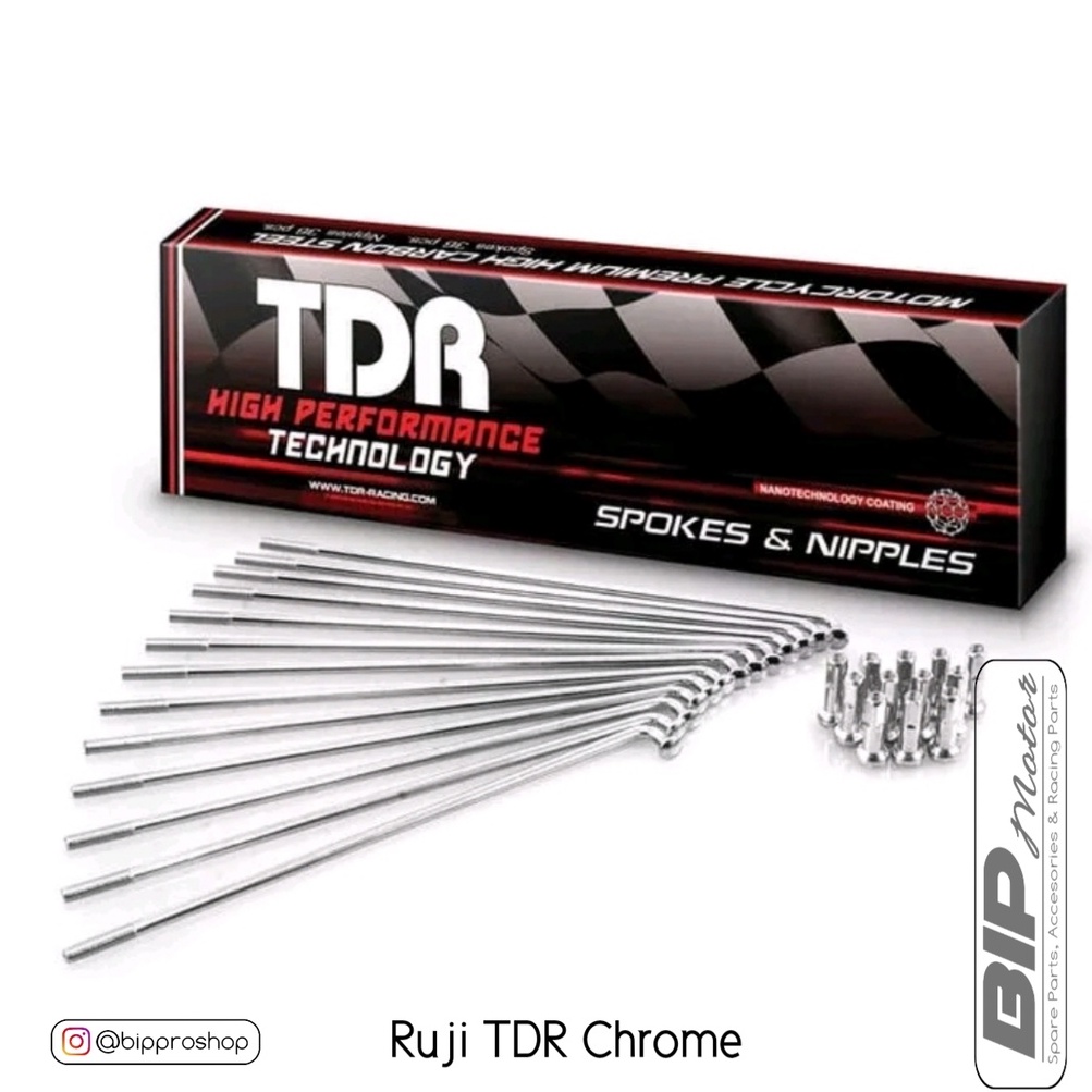 Ruji TDR Chrome Ruji Crome TDR 89 120 130 151 154 157 159 164 172 184