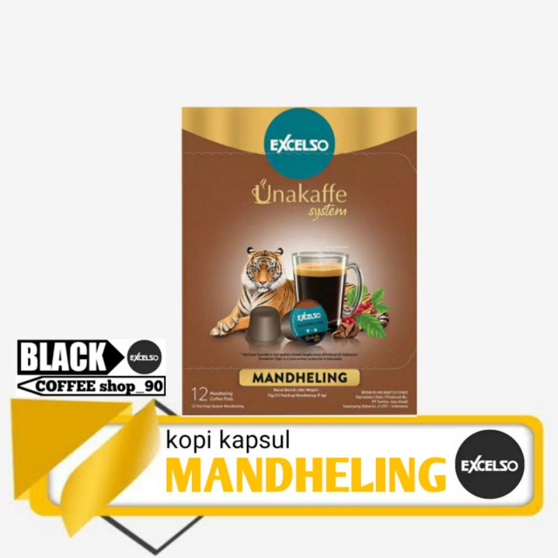 unakaffe mandheling (kopi kapsul mesin ventura excelso)