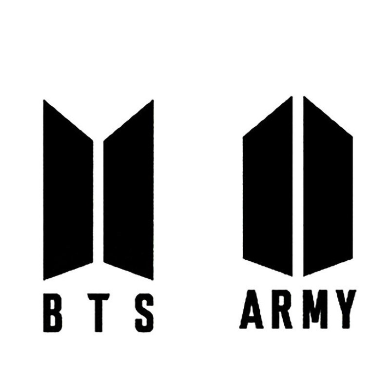 BTS Army Tato Henna Cetakan Stiker Temporary Sayglow