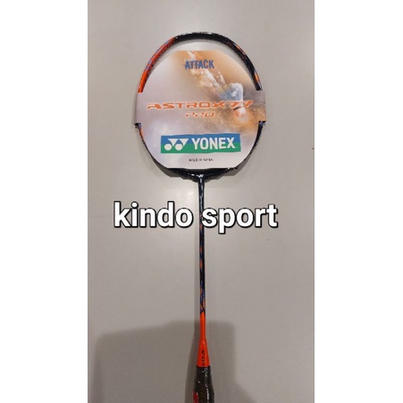 RAKET BADMINTON ASTROX 77 PRO PLAY TOUR ORIGINAL SUNRISE AYO BULUTANGKIS