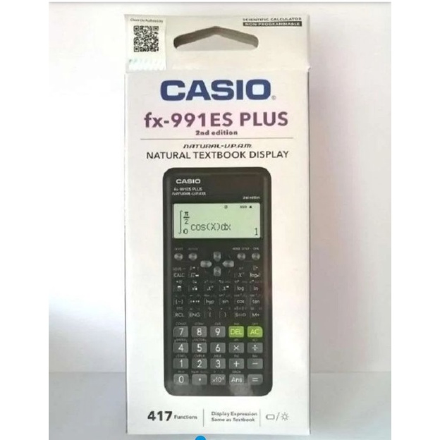 Kalkulator Casio FX-911ES Plus Calculator Scientific Original Kalkulator Sekolah