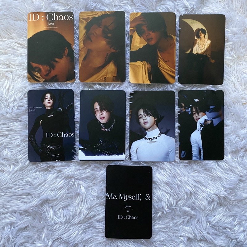 PHOTOCARD JIMIN BTS ME MYSELF AND ID CHAOS