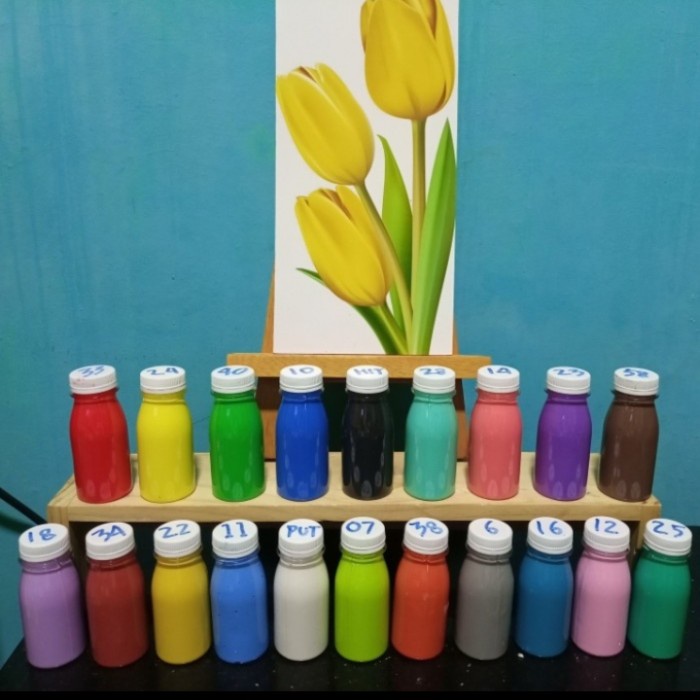 

Hemat Cat Lukis Kanvas 80Ml/Pcs Murah