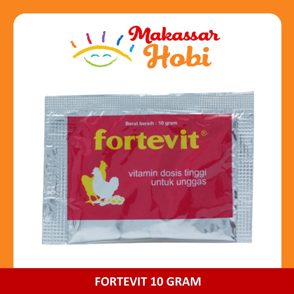 Medion Fortevit 10gr Vitamin Ayam Dosis Tinggi Obat untuk Unggas Telur